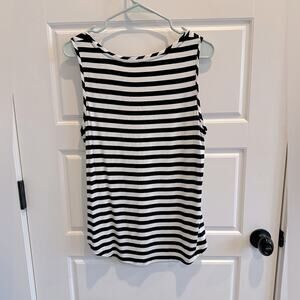 NWT Chicos Diagonal Striped High Lo Tank Top